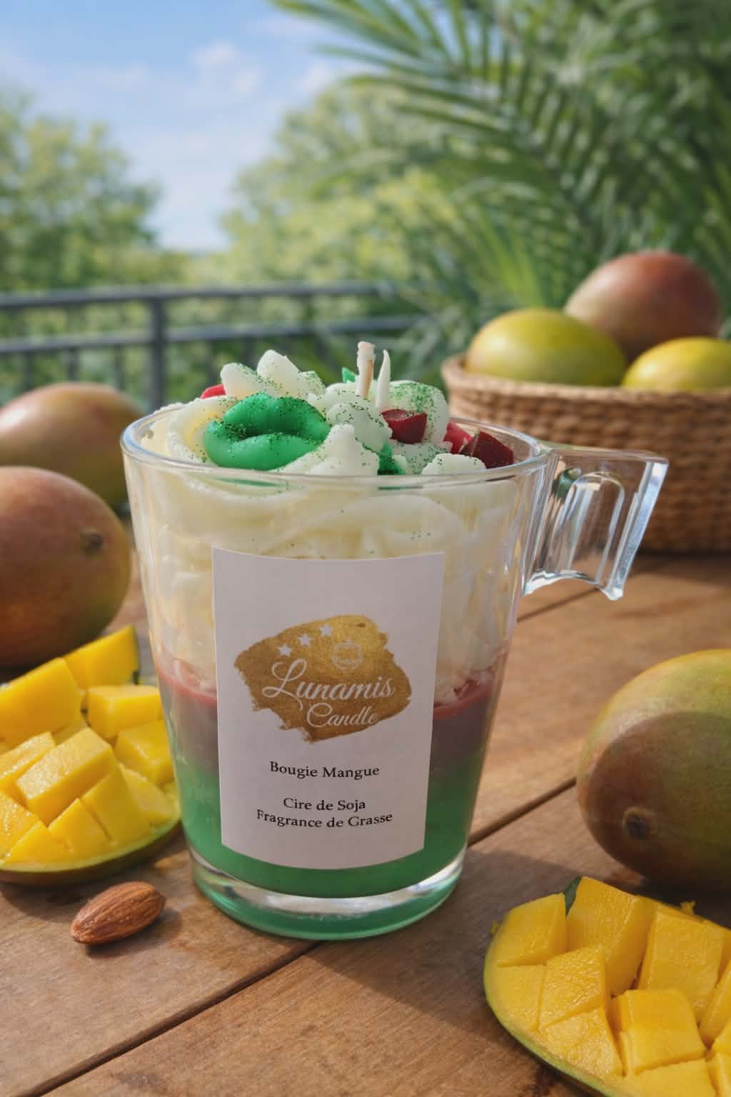 Grande Bougie Mangue