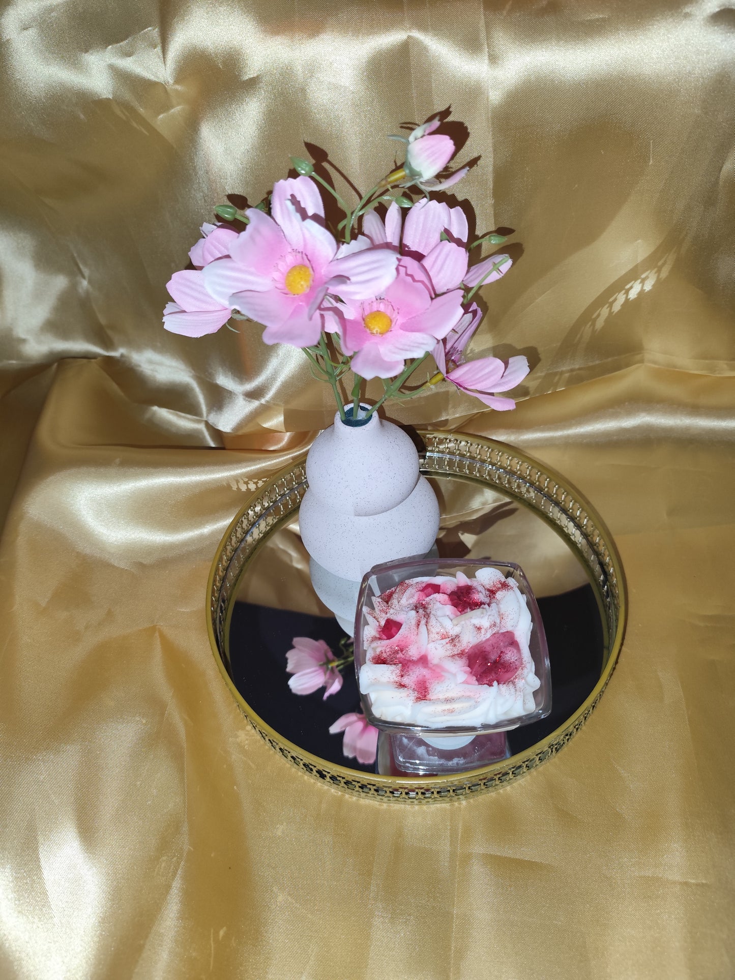 Bougie Coquelicot