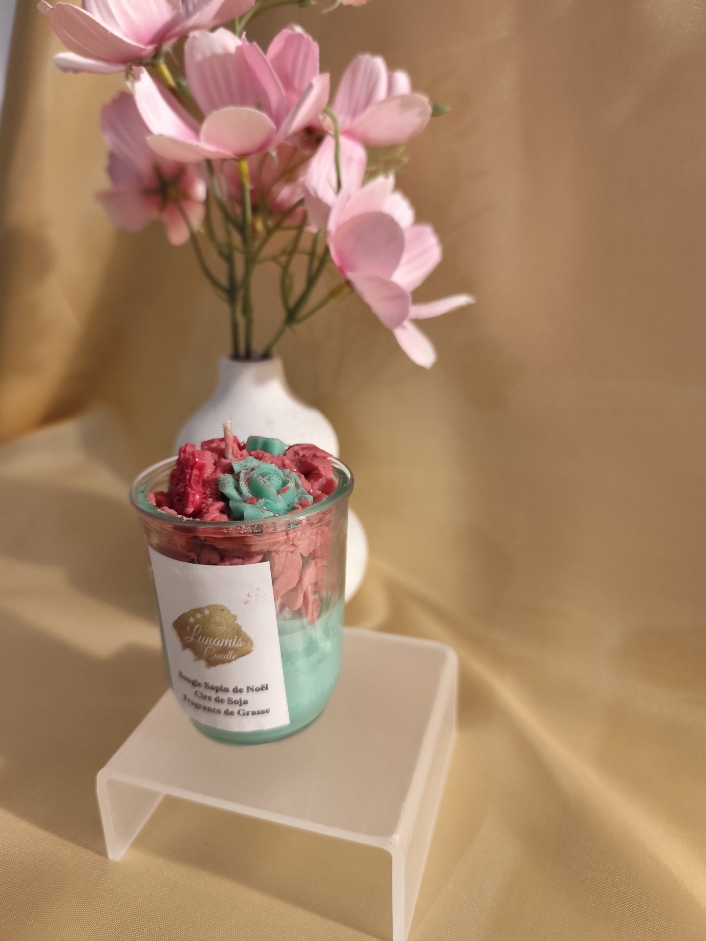 bougie sapin de Noël