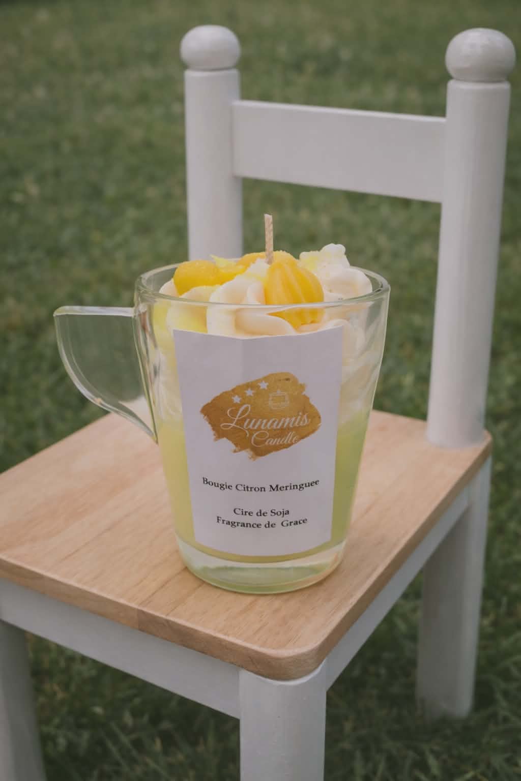 Petite Bougie Citron Meringuée