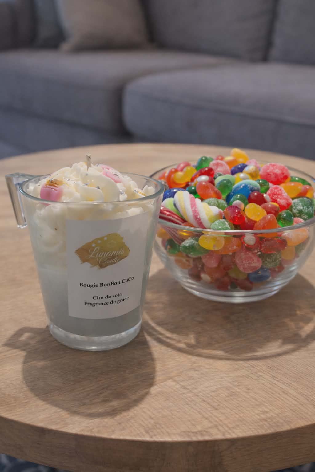 Bougie Bonbon Coco
