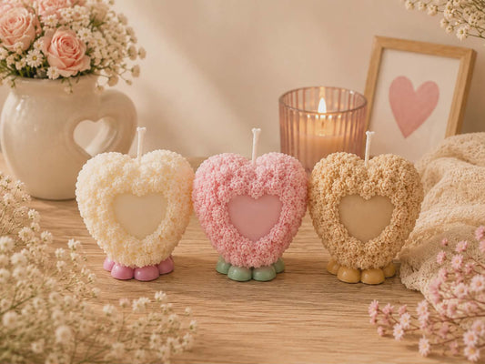 Petite bougie Coeur Love