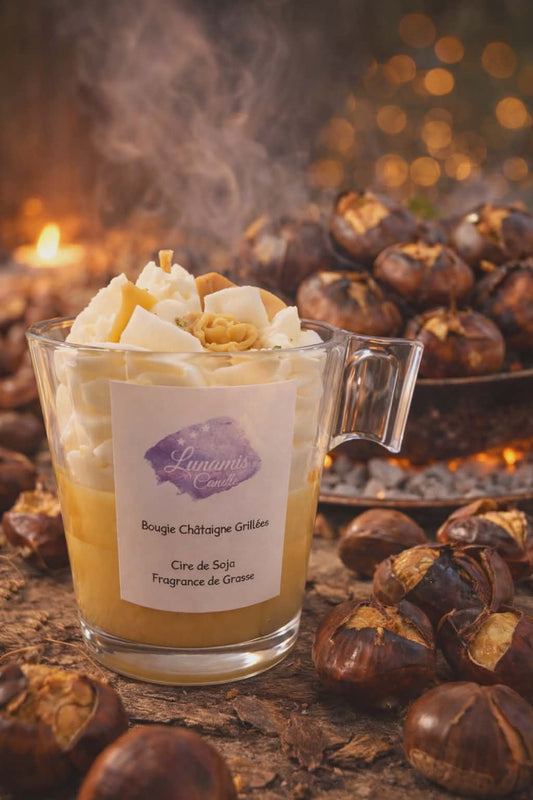 Grande Bougie Châtaigne Grillée