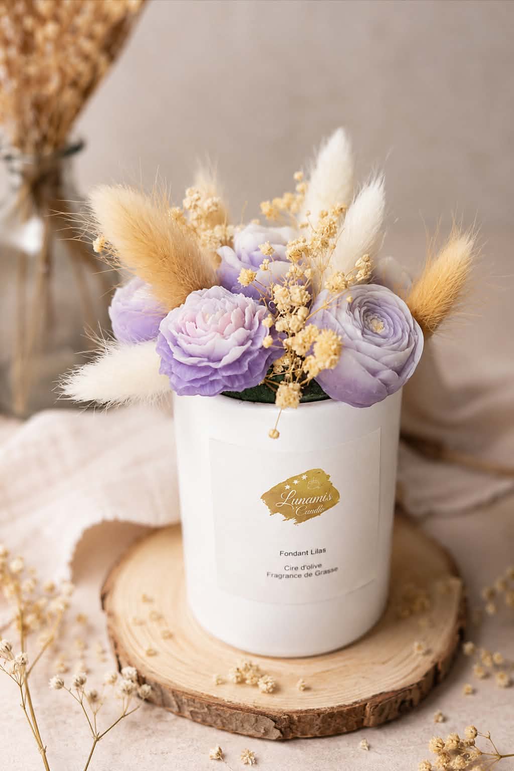 Bouquet Fondant Parfumée Lila