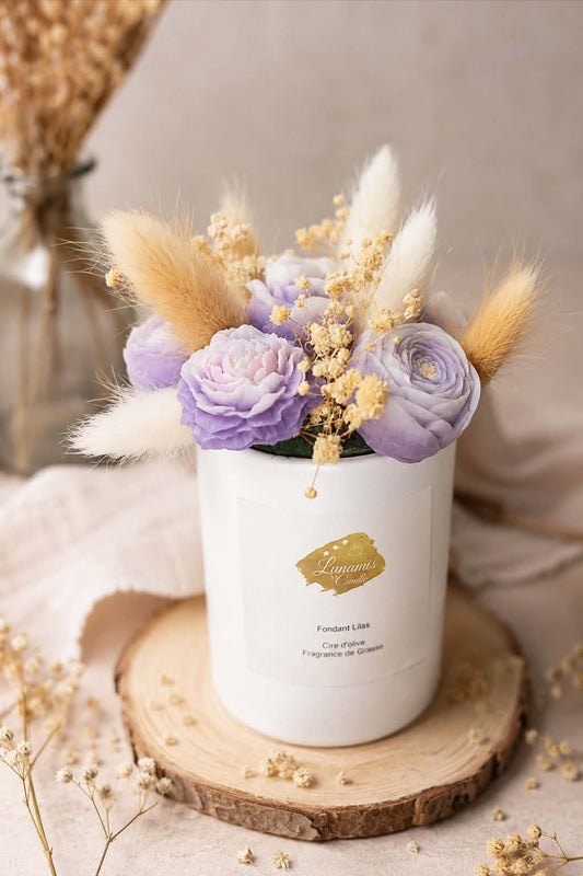 Bouquet Fondant Parfumée Lila