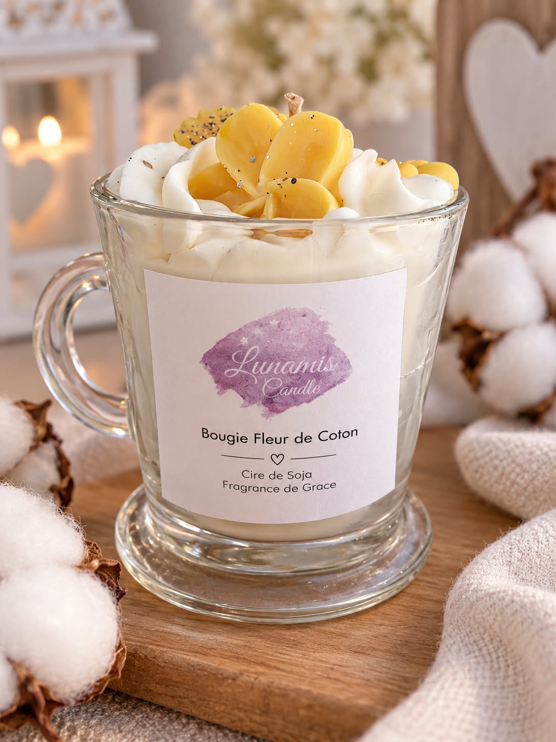 Bougie Fleur de Coton