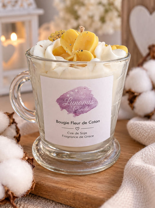 Bougie Fleur de Coton