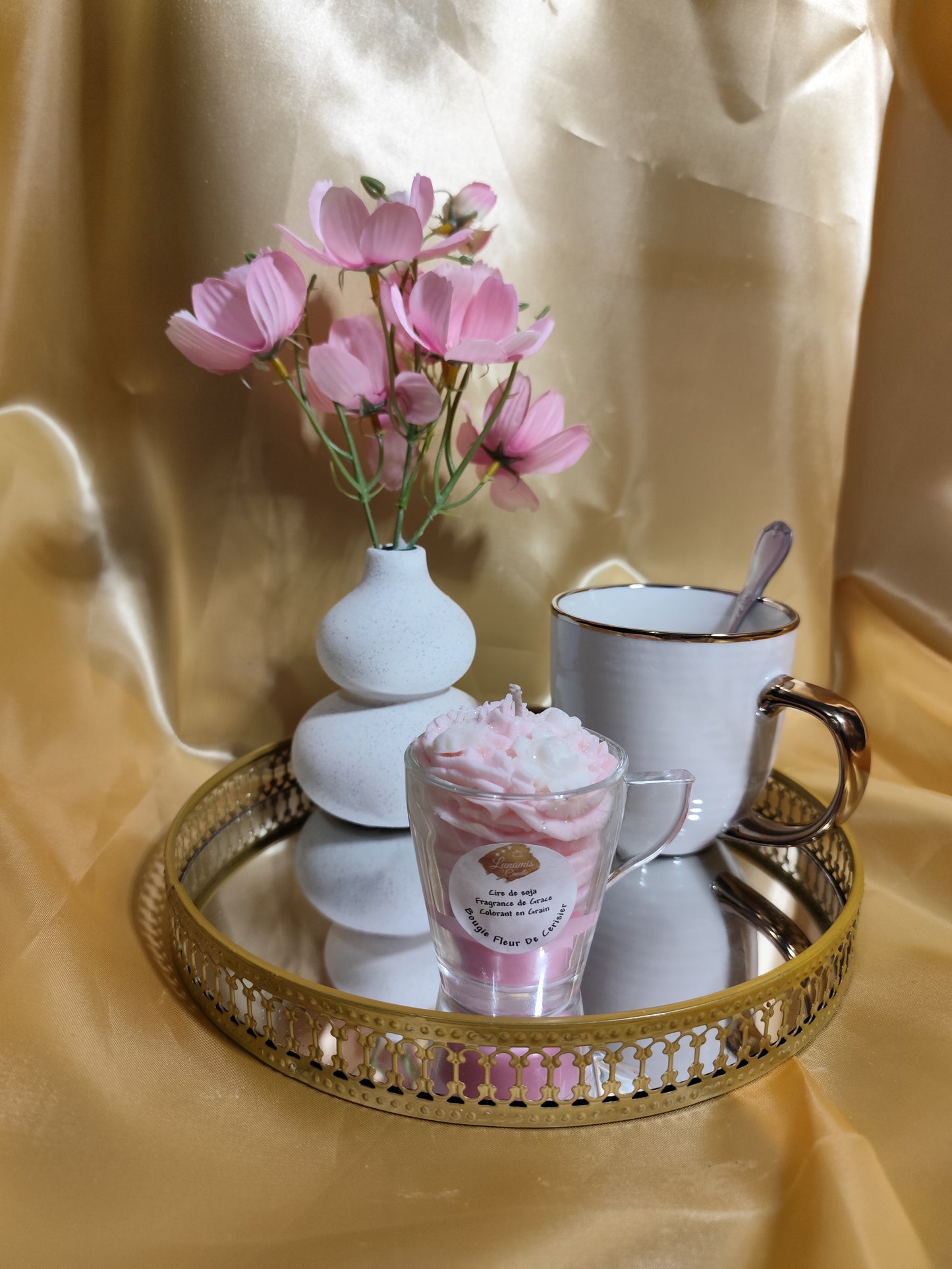 Bougie Fleur de Cerisier