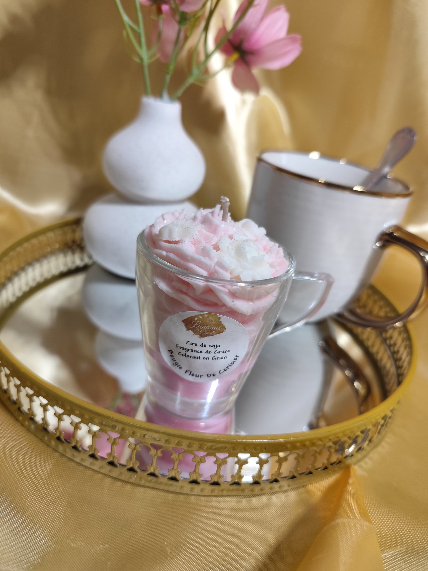 Bougie Fleur de Cerisier