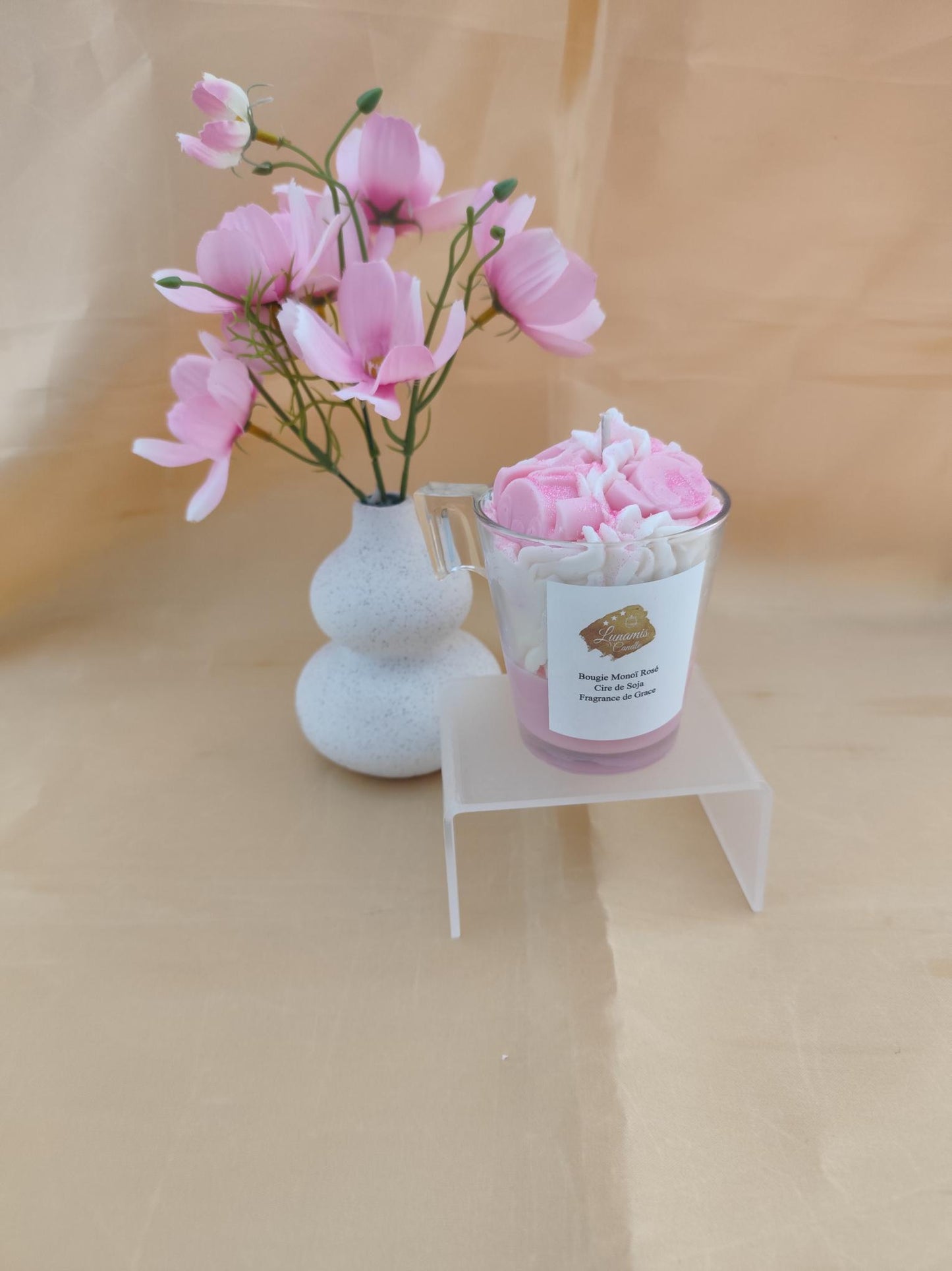 Bougie Monoï Rosé