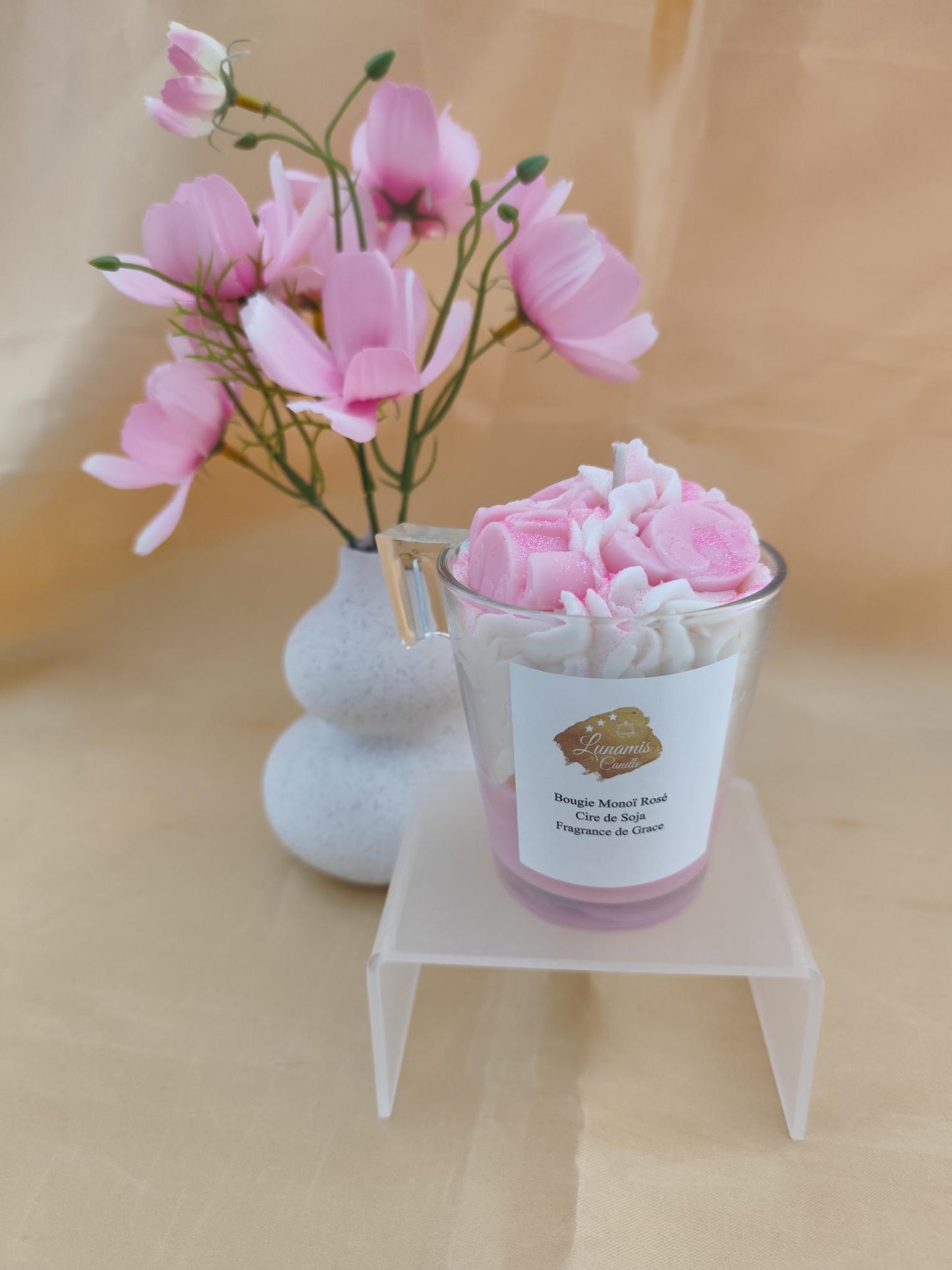 Bougie Monoï Rosé