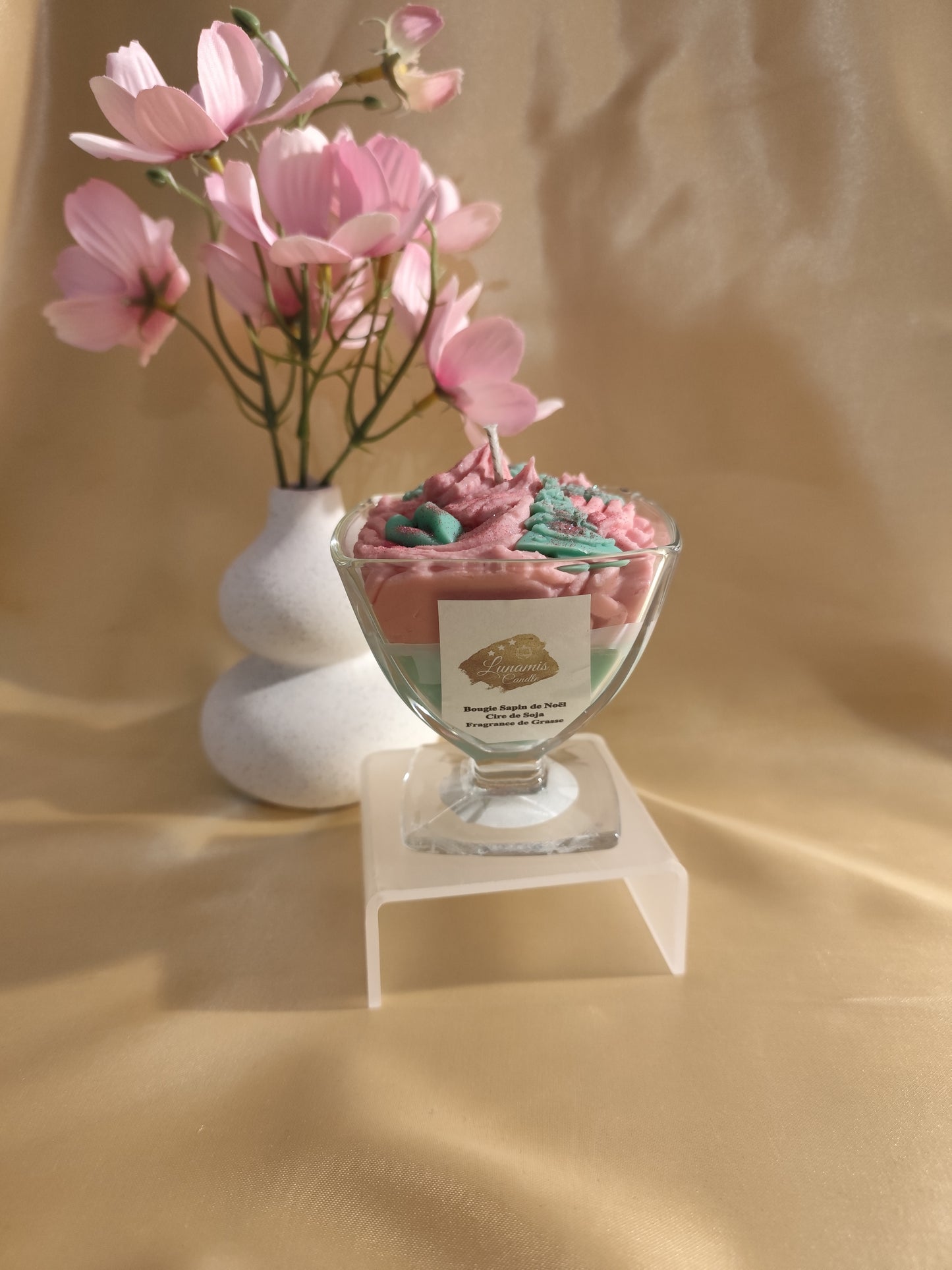 Bougie Sapin de Noël