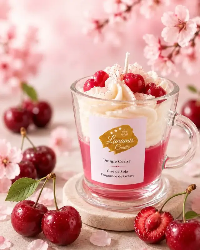 Bougie Cerise