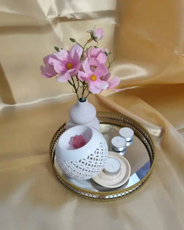 Brûle-parfum Boule ajourée