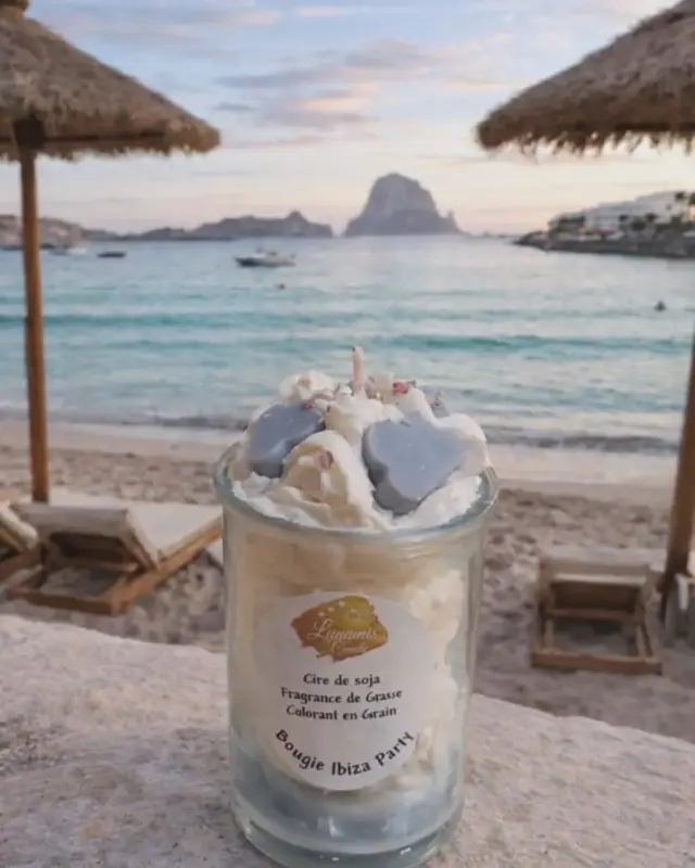 Mini bougie Ibiza party
