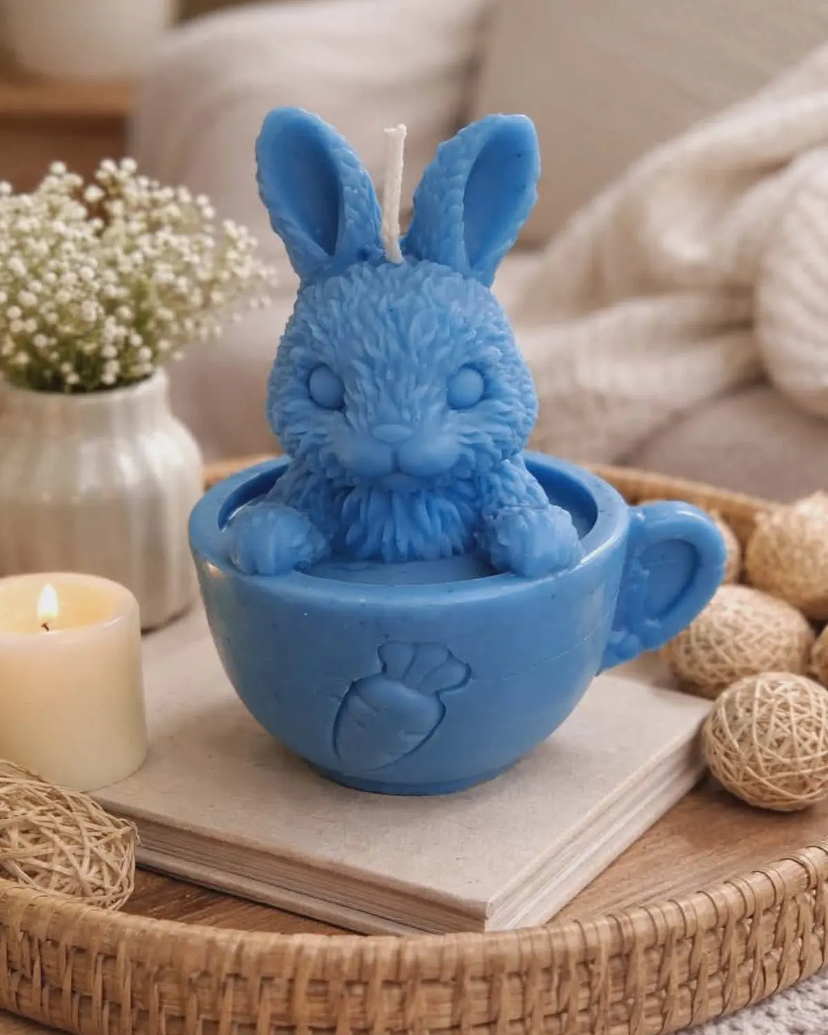 Lapin dans sa tasse